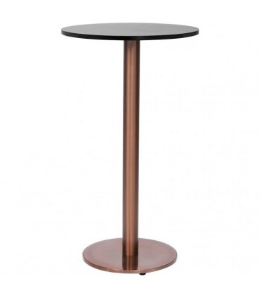 vidaXL Bistro Table Leg Gold Ø45x107 cm Stainless Steel