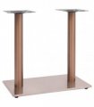 vidaXL Bistro Table Leg Brass 70x40x72 cm Stainless Steel