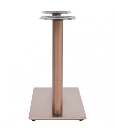 vidaXL Bistro Table Leg Brass 70x40x72 cm Stainless Steel