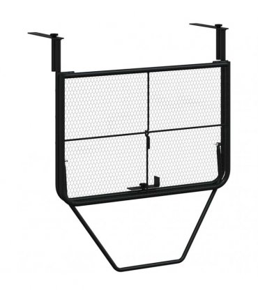 vidaXL Balcony Table Black 60x40 cm Steel
