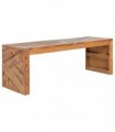 vidaXL TV Stand 110x60x38 cm Solid Teak Wood