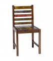 vidaXL Dining Chairs 2 pcs Solid Reclaimed Wood