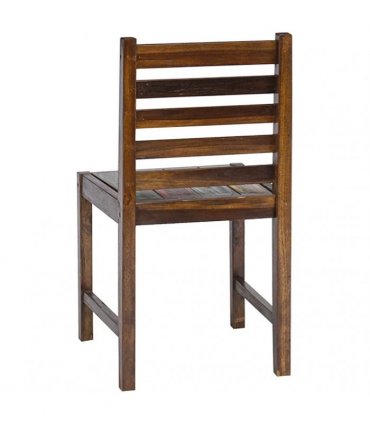 vidaXL Dining Chairs 2 pcs Solid Reclaimed Wood