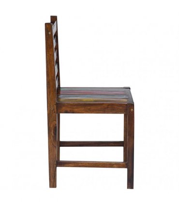 vidaXL Dining Chairs 2 pcs Solid Reclaimed Wood