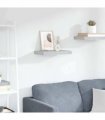 vidaXL Floating Wall Shelf Concrete Grey 40x23.5x3.8 cm MDF