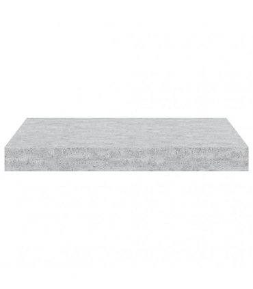 vidaXL Floating Wall Shelves 4 pcs Concrete Grey 40x23.5x3.8 cm MDF