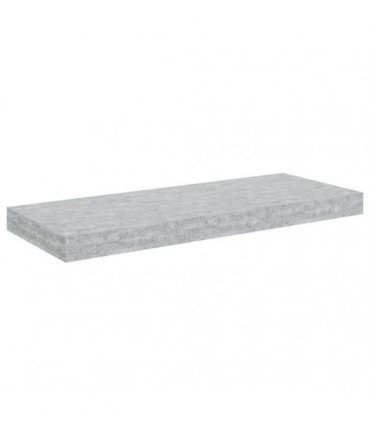 vidaXL Floating Wall Shelves 2 pcs Concrete Grey 60x23,5x3,8 cm MDF