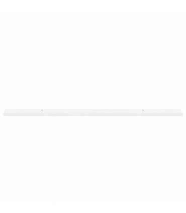 vidaXL Wall Shelves 4 pcs High Gloss White 115x9x3 cm