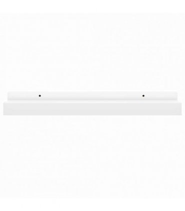 vidaXL Wall Shelves 4 pcs White 40x9x3 cm