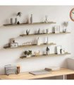 vidaXL Wall Shelves 4 pcs Sonoma Oak 100x9x3 cm
