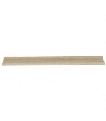 vidaXL Wall Shelves 4 pcs Sonoma Oak 100x9x3 cm