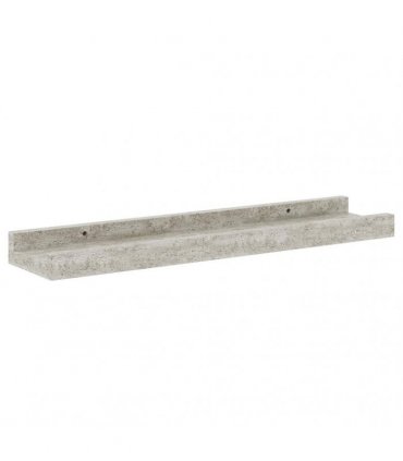vidaXL Wall Shelves 2 pcs Concrete Grey 40x9x3 cm