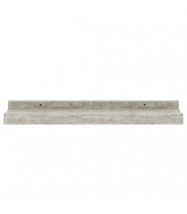vidaXL Wall Shelves 2 pcs Concrete Grey 40x9x3 cm