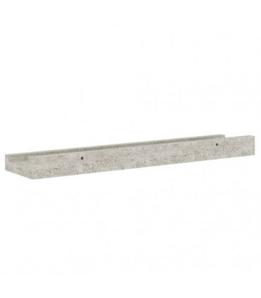 vidaXL Wall Shelves 2 pcs Concrete Grey 40x9x3 cm