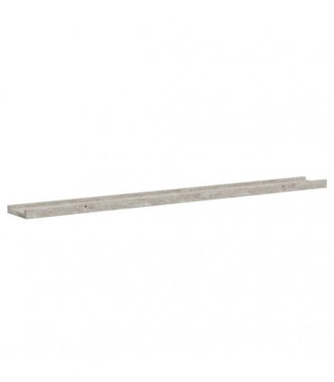 vidaXL Wall Shelves 2 pcs Concrete Grey 100x9x3 cm