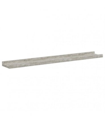 vidaXL Wall Shelves 4 pcs Concrete Grey 80x9x3 cm