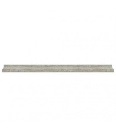 vidaXL Wall Shelves 4 pcs Concrete Grey 80x9x3 cm