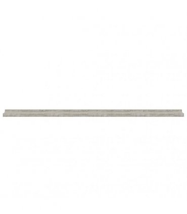 vidaXL Wall Shelves 4 pcs Concrete Grey 115x9x3 cm