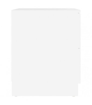 vidaXL Bedside Cabinets 2 pcs White 40x40x50 cm Engineered Wood