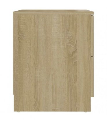 vidaXL Bedside Cabinet Sonoma Oak 40x40x50 cm Engineered Wood