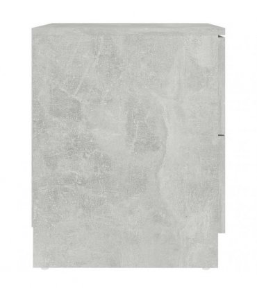 vidaXL Bedside Cabinet Concrete Grey 40x40x50 cm Engineered Wood