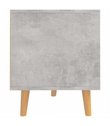 vidaXL TV Cabinet Concrete Grey 90x40x48,5 cm Engineered Wood