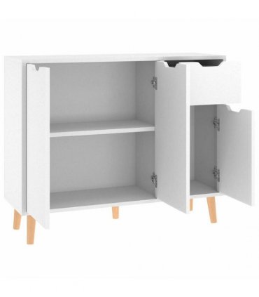 vidaXL Sideboard White 90x30x72 cm Engineered Wood