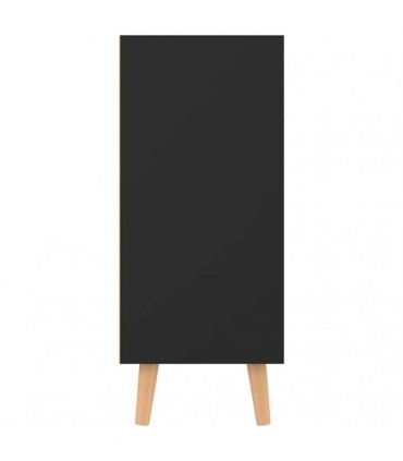 vidaXL Sideboard Black 90x30x72 cm Engineered Wood