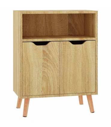 vidaXL Sideboard Sonoma Oak 60x30x72 cm Engineered Wood