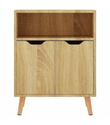 vidaXL Sideboard Sonoma Oak 60x30x72 cm Engineered Wood