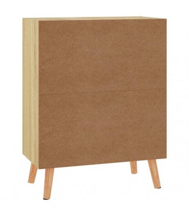 vidaXL Sideboard Sonoma Oak 60x30x72 cm Engineered Wood