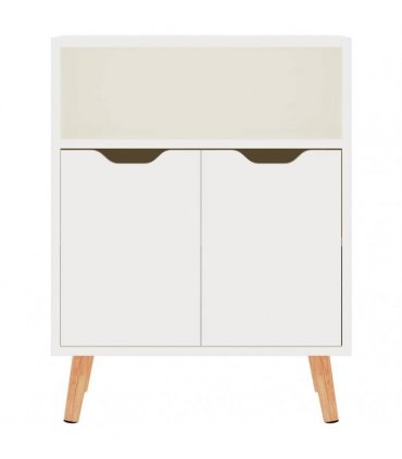 vidaXL Sideboard High Gloss White 60x30x72 cm Engineered Wood