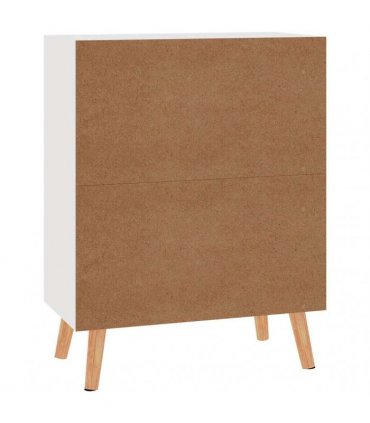 vidaXL Sideboard High Gloss White 60x30x72 cm Engineered Wood