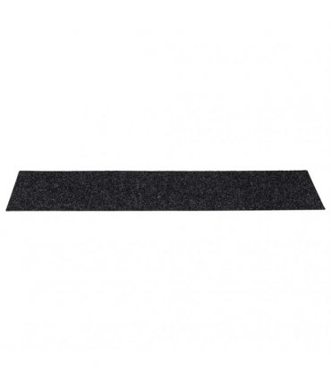 vidaXL Stair Mats Self-adhesive 15 pcs 76x20 cm Black Rectangular