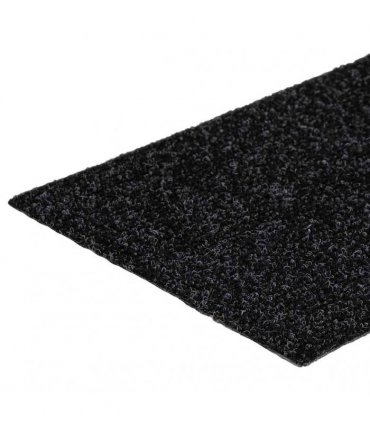 vidaXL Stair Mats Self-adhesive 15 pcs 76x20 cm Black Rectangular