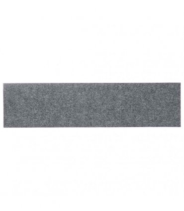 vidaXL Stair Mats Self-adhesive 15 pcs 76x20 cm Light Grey Rectangular