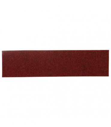 vidaXL Stair Mats Self-adhesive 15 pcs 76x20 cm Bordeaux Red