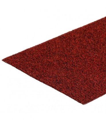 vidaXL Stair Mats Self-adhesive 15 pcs 76x20 cm Bordeaux Red