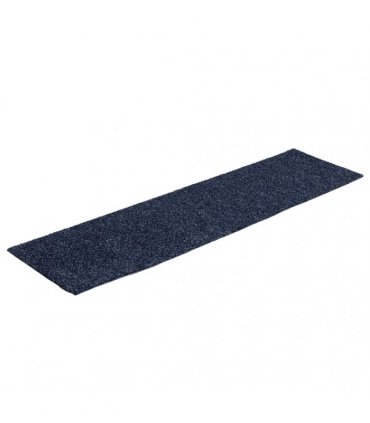 vidaXL Stair Mats Self-adhesive 15 pcs 76x20 cm Grey Blue Rectangular