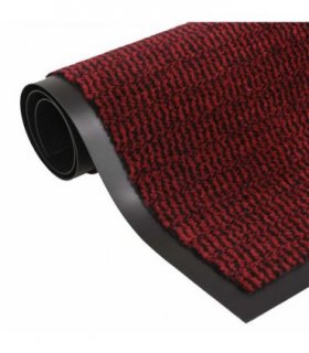 vidaXL Doormat Tufted 60x180 cm Red