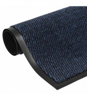 vidaXL Doormat Tufted 60x180 cm Blue
