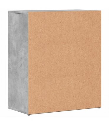 vidaXL Sideboards 2 pcs Concrete Grey 60x31x70 cm Engineered Wood