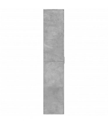 vidaXL Highboard Concrete Grey 80x35x180 cm Engineered Wood