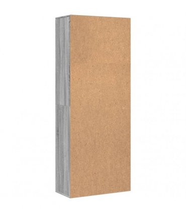 vidaXL Highboard Grey Sonoma 70x35x180 cm Engineered Wood