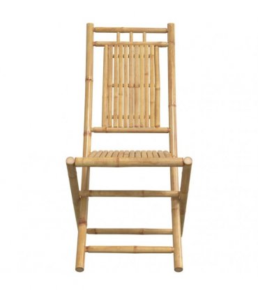 vidaXL Folding Chairs 4 pcs 46x66x99 cm Bamboo
