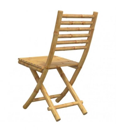 vidaXL Folding Chairs 6 pcs 43x54x88 cm Bamboo