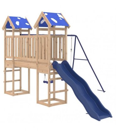 vidaXL Outdoor Playset Solid Wood Pine