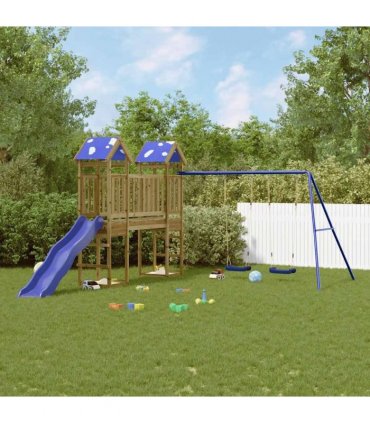 vidaXL Outdoor Playset Impregnated Wood Pine