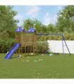 vidaXL Outdoor Playset Impregnated Wood Pine