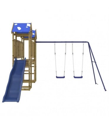 vidaXL Outdoor Playset Impregnated Wood Pine